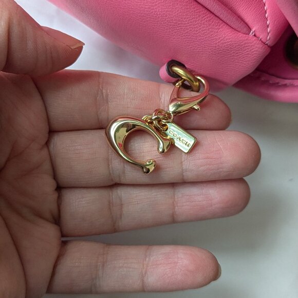 COACH Pillow Madison Shoulder Bag With Quilting in Petunia - Picture 11 of 16